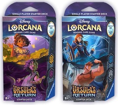 Disney Lorcana Ursula's Return Starter Decks - Set of 2